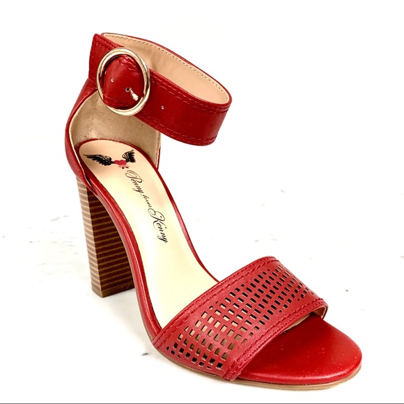 penny loves kenny block heels